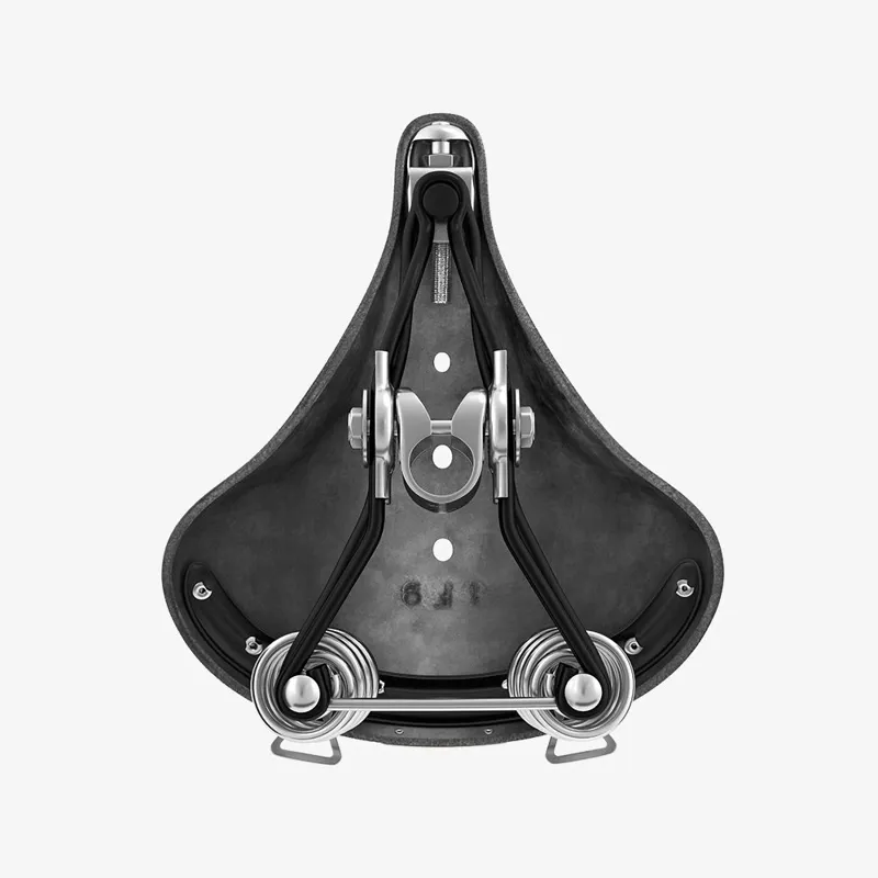 Brooks B66 Short Saddle - 205mm - Black-2
