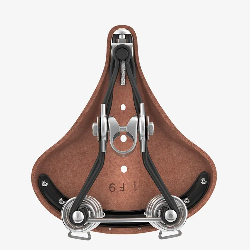 Brooks B66 Short Saddle - 205mm - Brown-2
