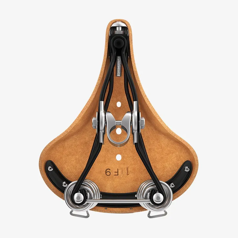 Brooks B66 Saddle - 210mm - Honey-2