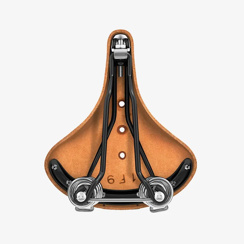 Brooks B67 Short Ladies Saddle - 210mm - Honey-2