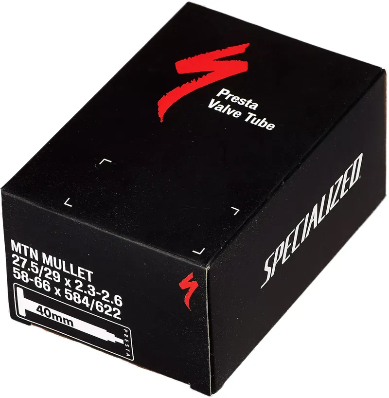 Specialized MTN Mullet 27.5/29er Standard Presta Valve Inner Tube - Black