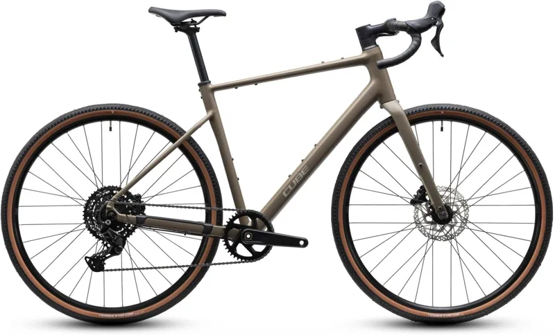 Cube Nuroad One 2027 Gravel Road Bike - Wood/Grey