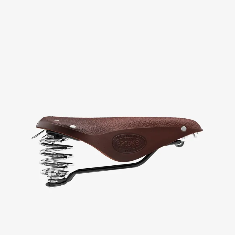 Brooks B67 Short Ladies Saddle - 210mm - Brown-3