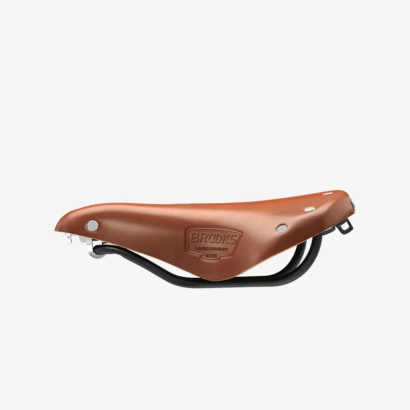 Brooks B17 Short Ladies Saddle - 176mm - Honey-4