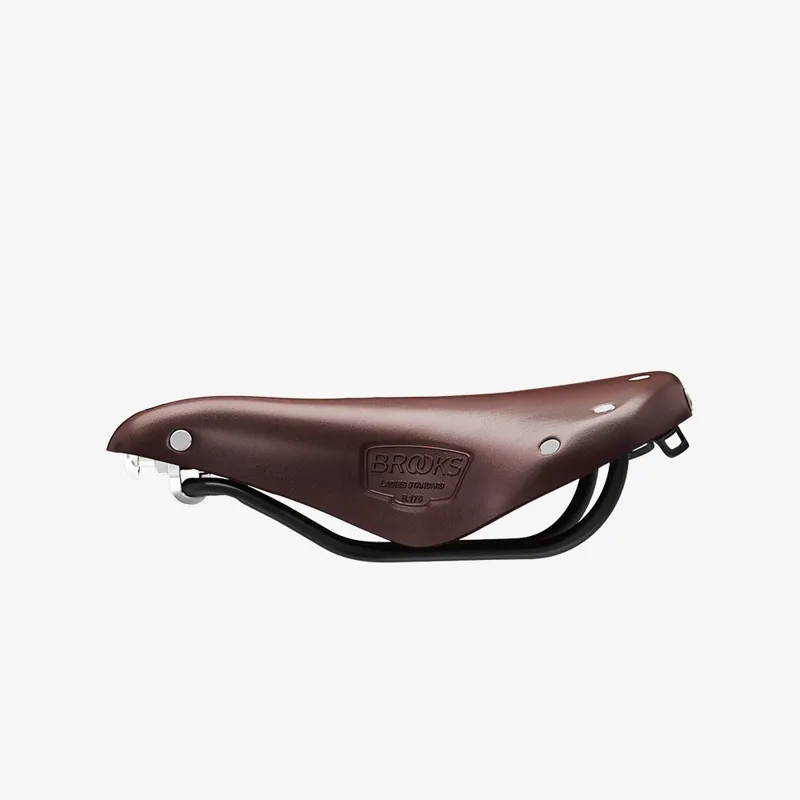 Brooks B17 Short Ladies Saddle - 176mm - Brown-4