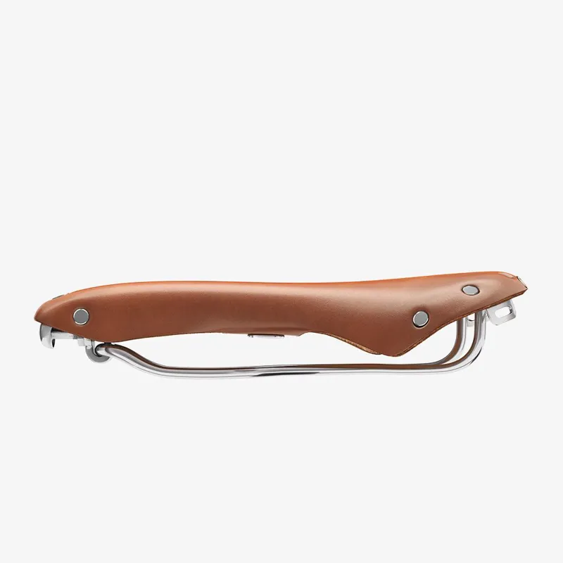 Brooks B15 Swallow Chrome Saddle - 153mm - Honey-4