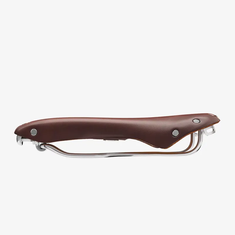 Brooks B15 Swallow Chrome Saddle - 153mm - Brown-4