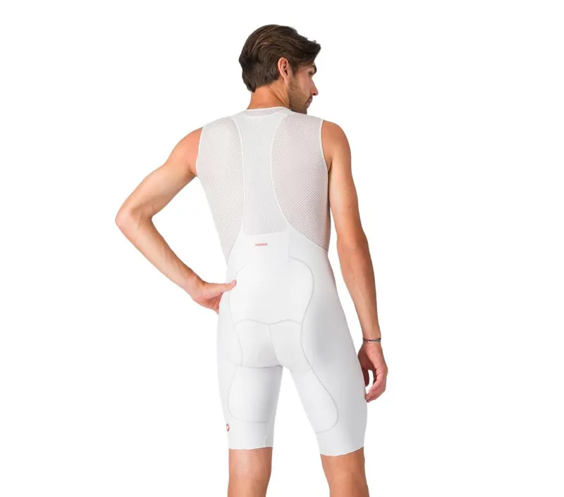 Castelli Free Aero Race Men's Bib Shorts - White-1