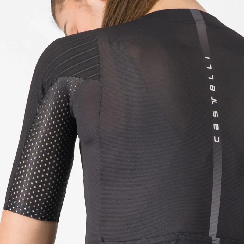 Castelli Aero Pro 8S Women's Short Sleeve Jersey - Black-5