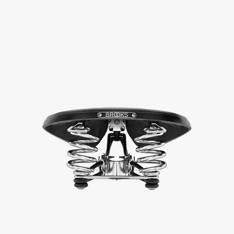 Brooks B66 Short Saddle - 205mm - Black-5