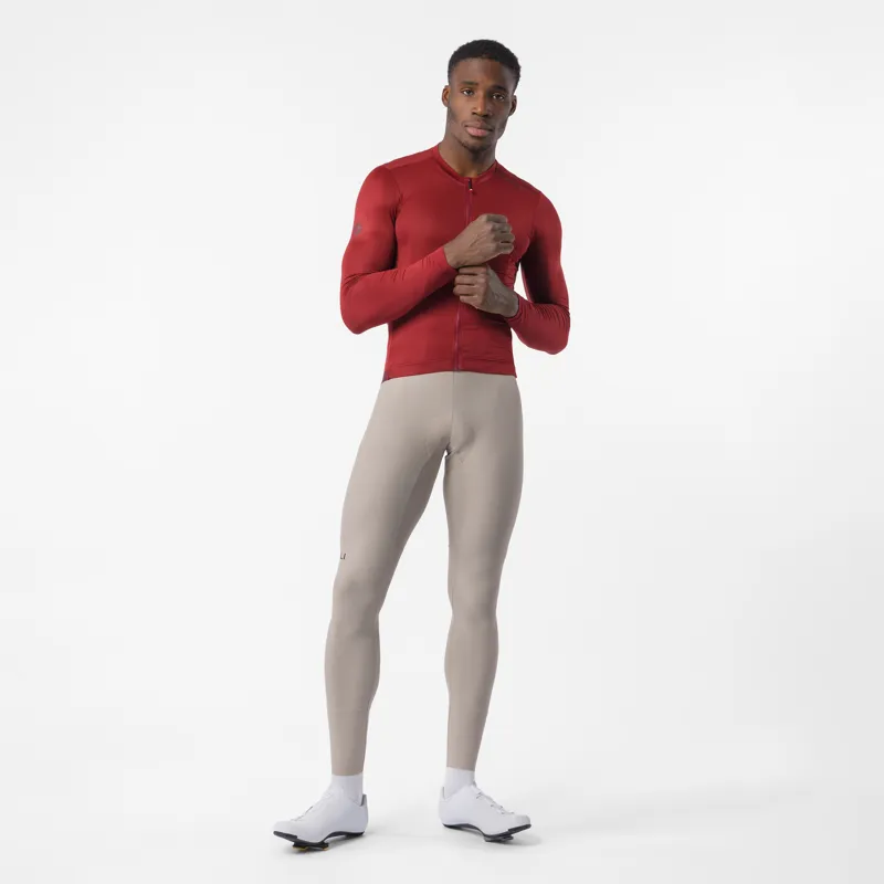Castelli Espresso 2 Men's Long Sleeve Jersey - Garnet-5
