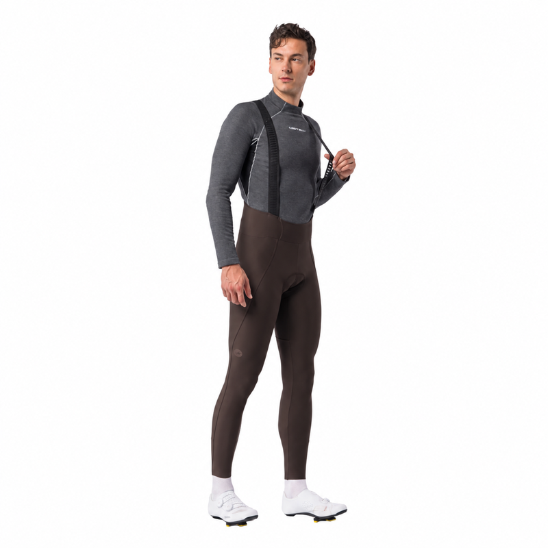 Castelli Espresso 2 Men's Bibtight - Chestnut-2