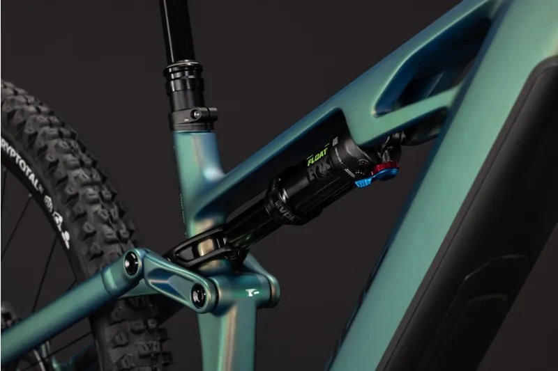 Cube Stereo Hybrid One44 HPC SLX 800wh 2027 Electric MTB - Jungali/Black-9