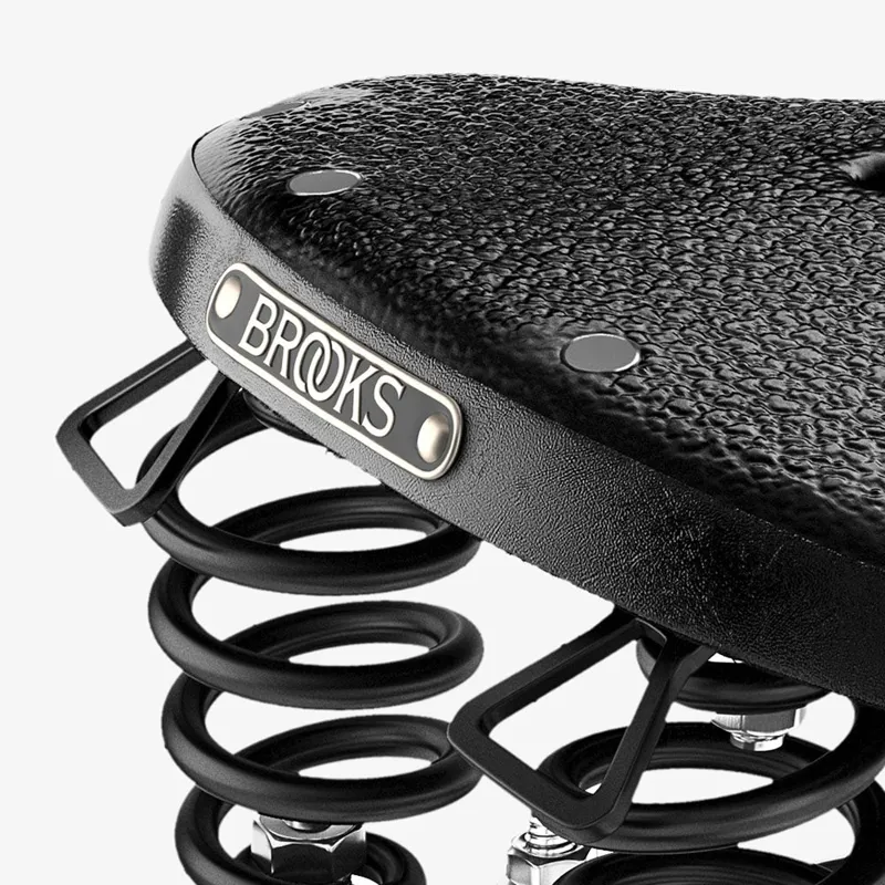 Brooks B135 Coiled Saddle - 210mm - Black-6