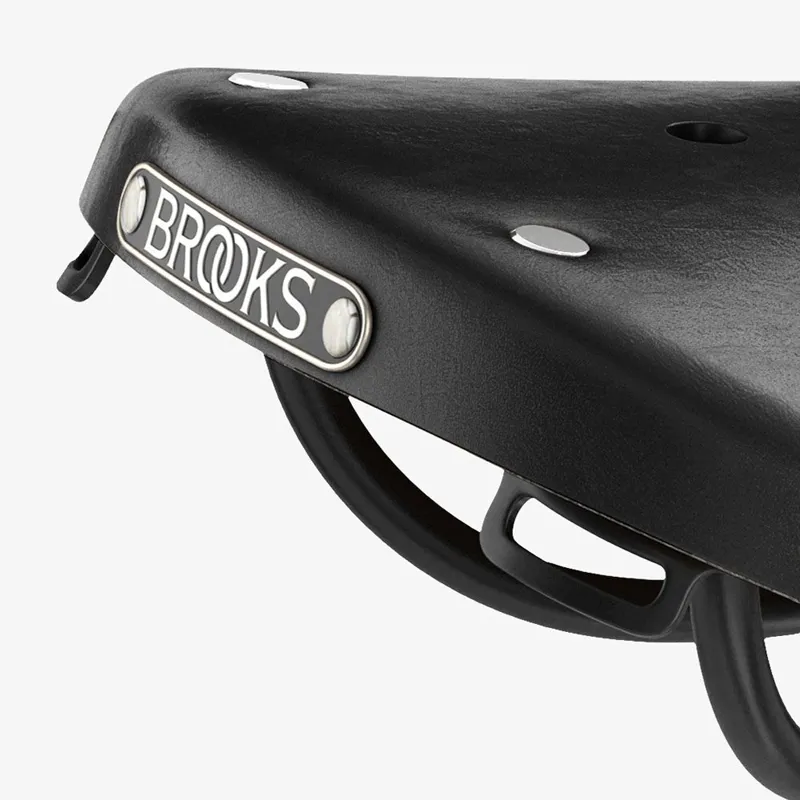 Brooks B17 Short Ladies Saddle - 176mm - Black-6