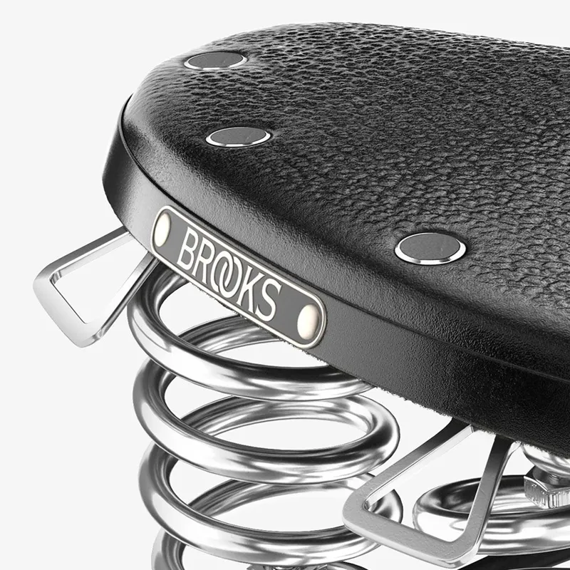 Brooks B66 Short Saddle - 205mm - Black-6