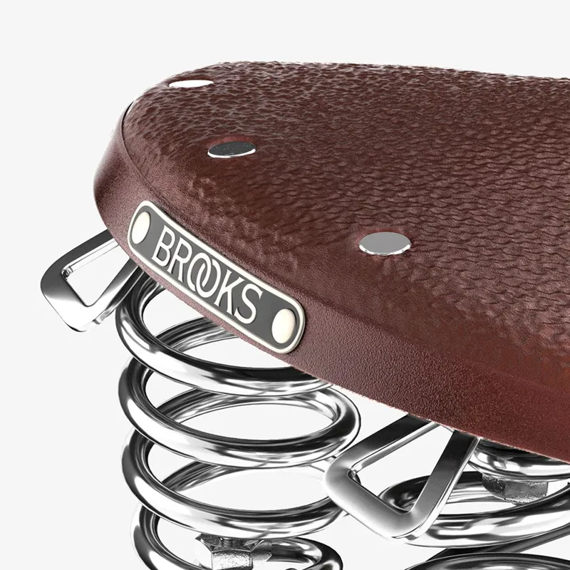 Brooks B67 Short Ladies Saddle - 210mm - Brown-6