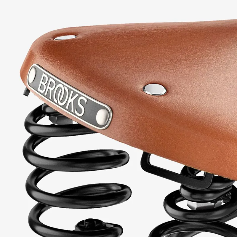Brooks Flyer Saddle - 175mm - Honey-6