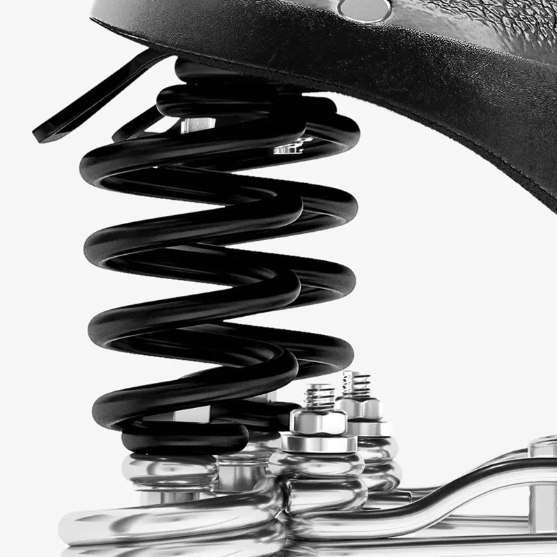 Brooks B135 Coiled Saddle - 210mm - Black-7