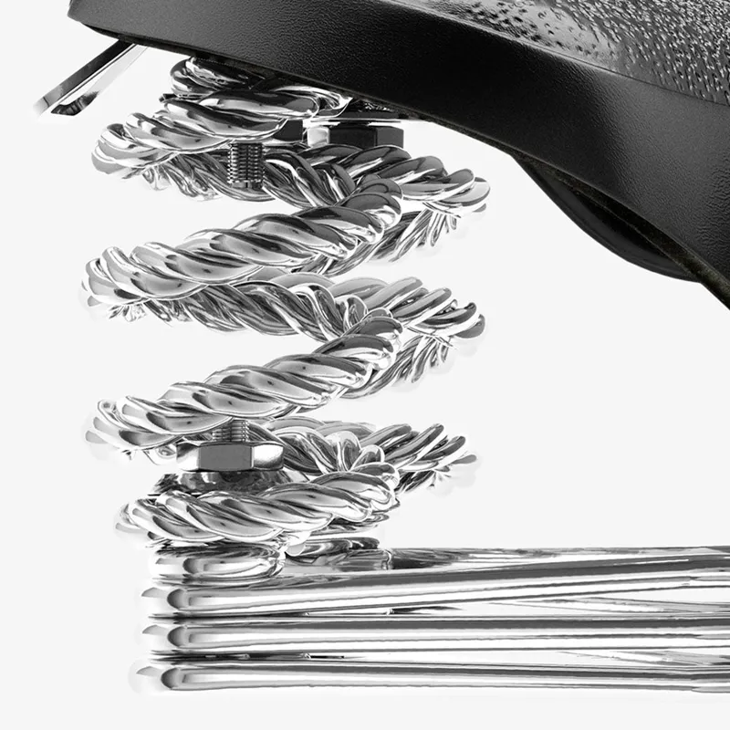 Brooks B33 Coiled Saddle - 235mm - Black-7