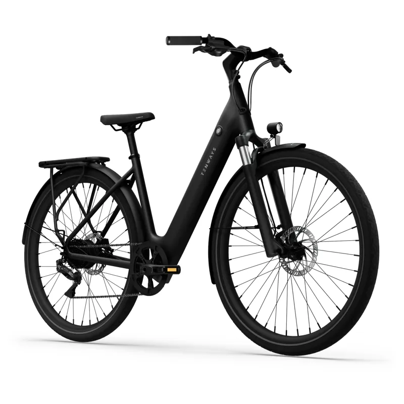 Tenways CGO800 Plus Chain 2026 Electric Hybrid Bike - Black-1