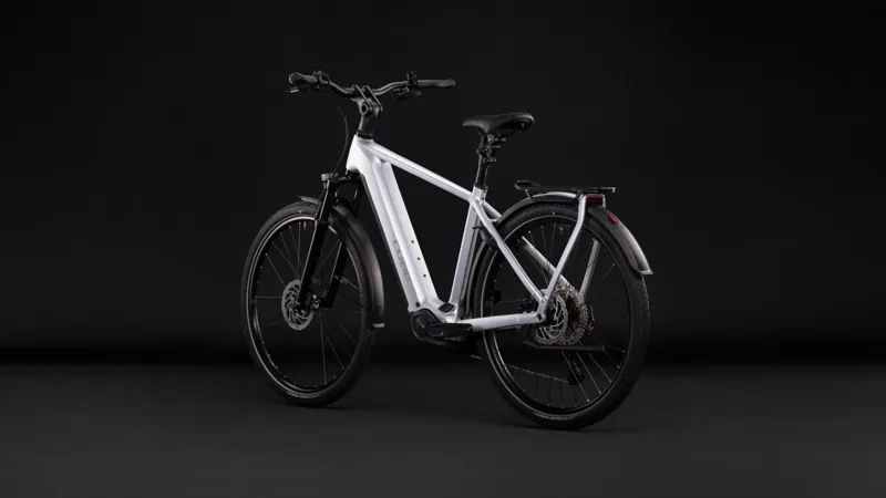 Cube Kathmandu Hybrid One 800wh 2027 Electric Hybrid Bike - Silverstar/Reflex-9