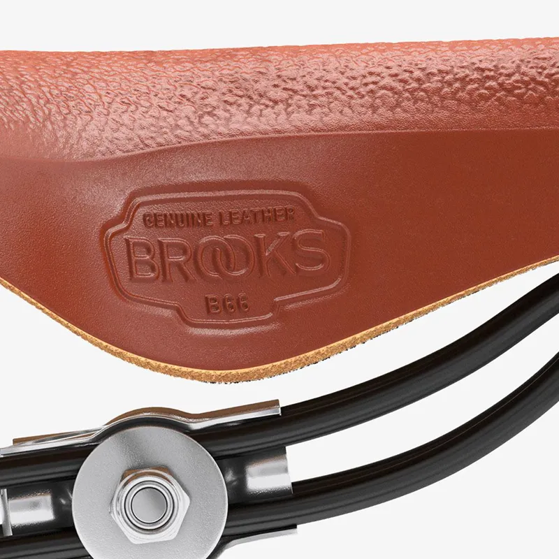 Brooks B66 Saddle - 210mm - Honey-8