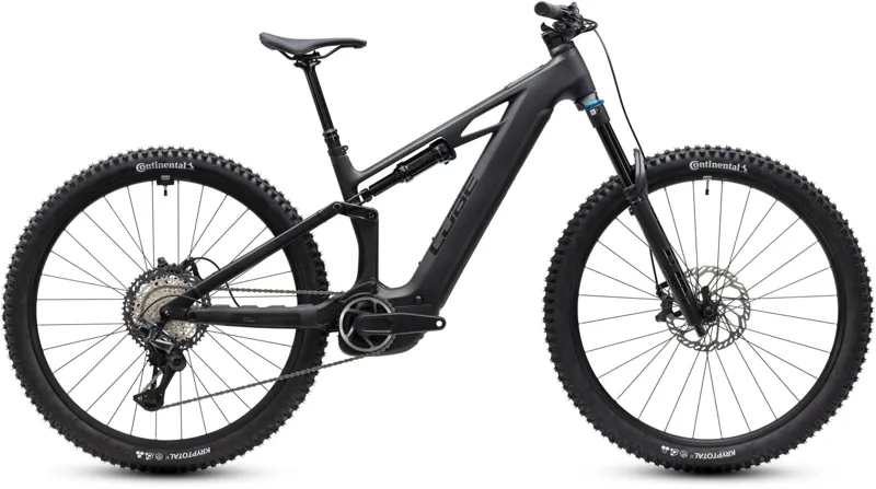Cube Stereo Hybrid One44 HPC SLX 800wh 2027 Electric MTB - Blackline