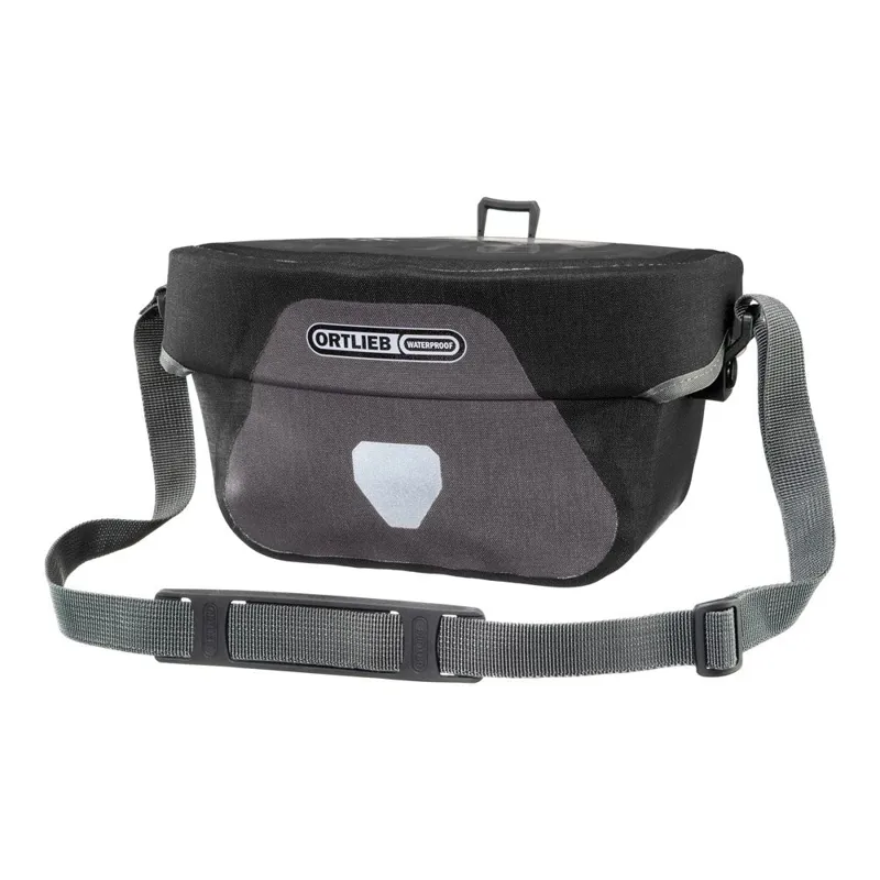 Ortlieb Ultimate Six Plus Handlebar Bag - 5 Litre - Granite
