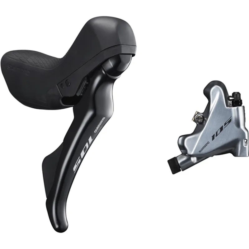 Shimano ST R7020 105 Hydraulic Disc STI Lever Black Silver