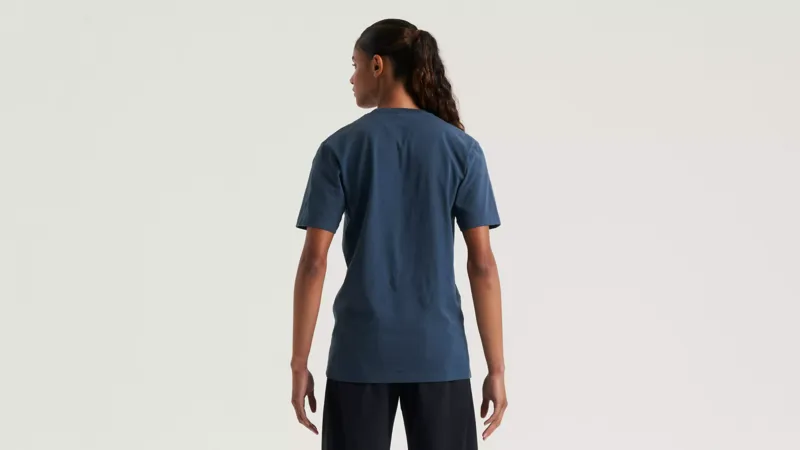 Specialized Heritage Unisex Short Sleeve T- Shirt - Cast Blue-2