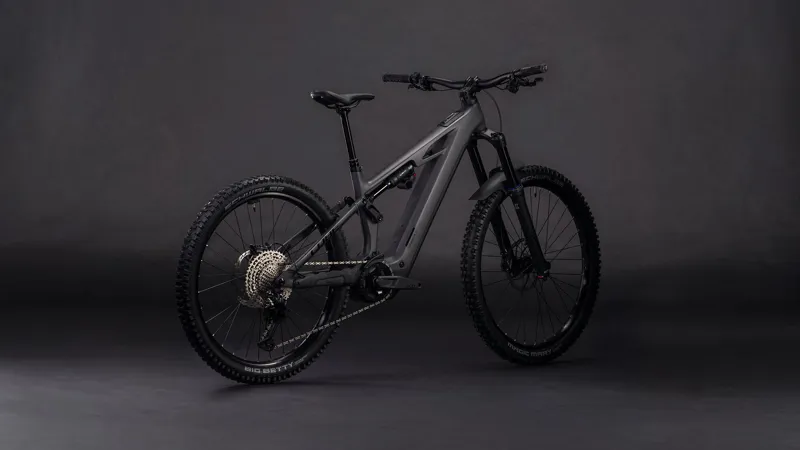 Cube Stereo Hybrid One77 HPC Race 800 Electric MTB - Irongrey-1