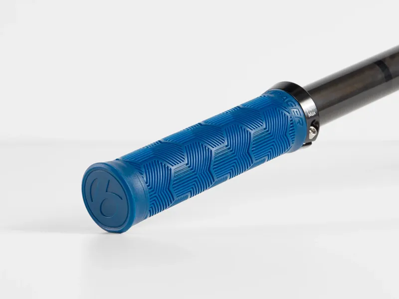 Bontrager XR Trail Elite Lock-On MTB Grips 130mm - Mulsanne Blue-1