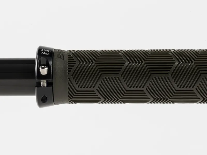 Bontrager XR Trail Elite Lock-On MTB Grips 130mm - Olive Grey-2