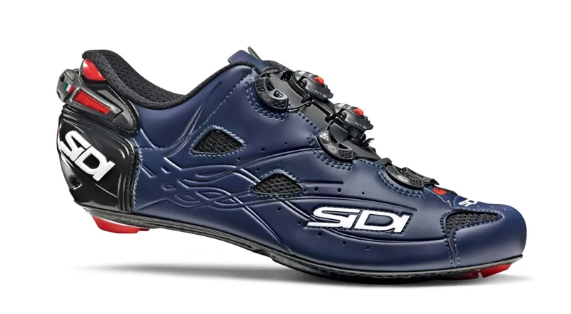 Sidi Shot Matt Road Shoe - Matt Blue/Black
