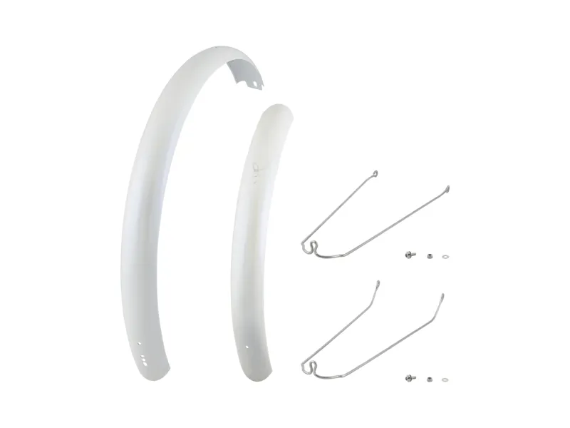 Electra Townie Path 9D EQ 27.5 Inch Mudguard Sets - Pearl White