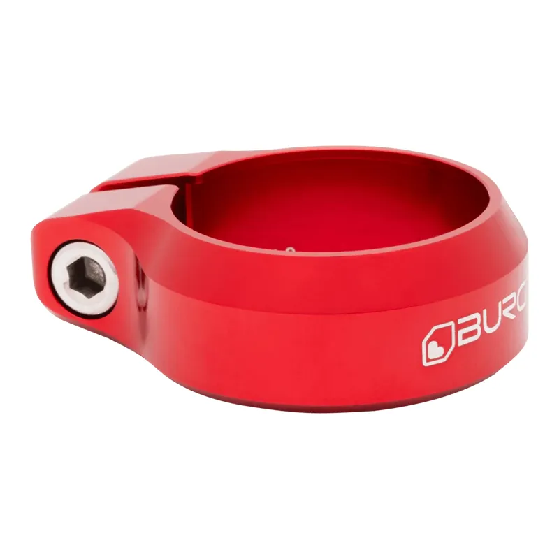 Burgtec 36.4mm Diameter Seat Clamp - Race Red