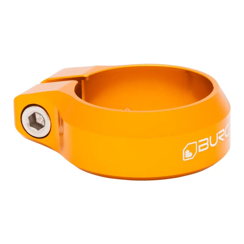 Burgtec 36.4mm Diameter Seat Clamp - Iron Bro Orange