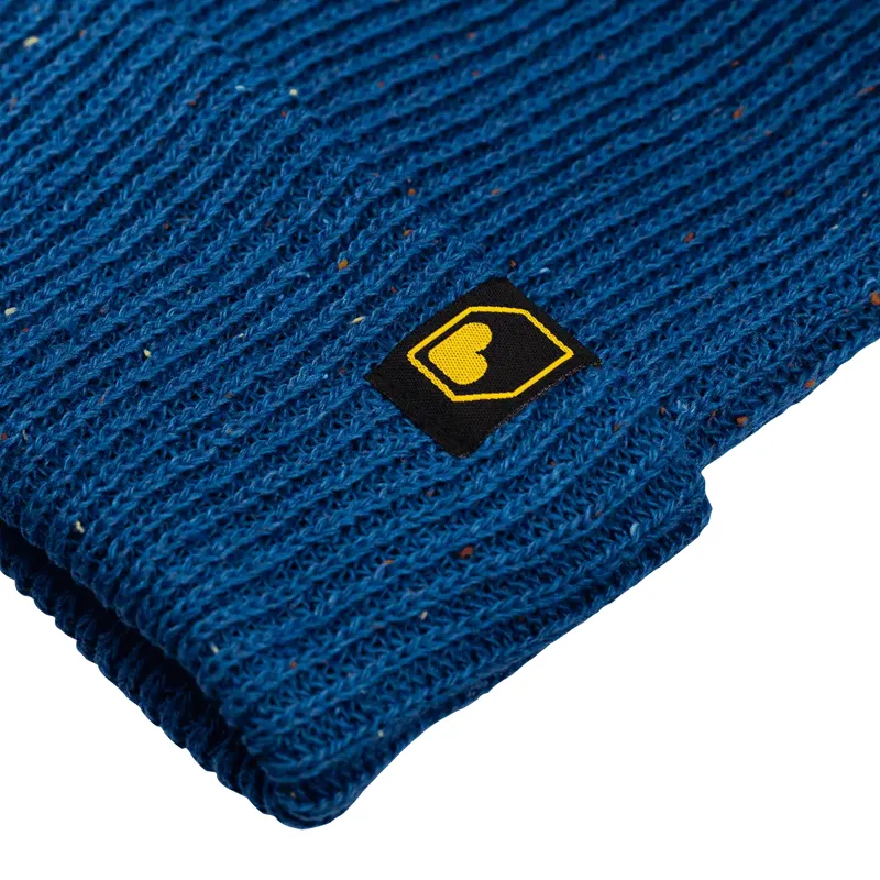 Burgtec Smuggler's Beanie Hat - Blue Speckle-2