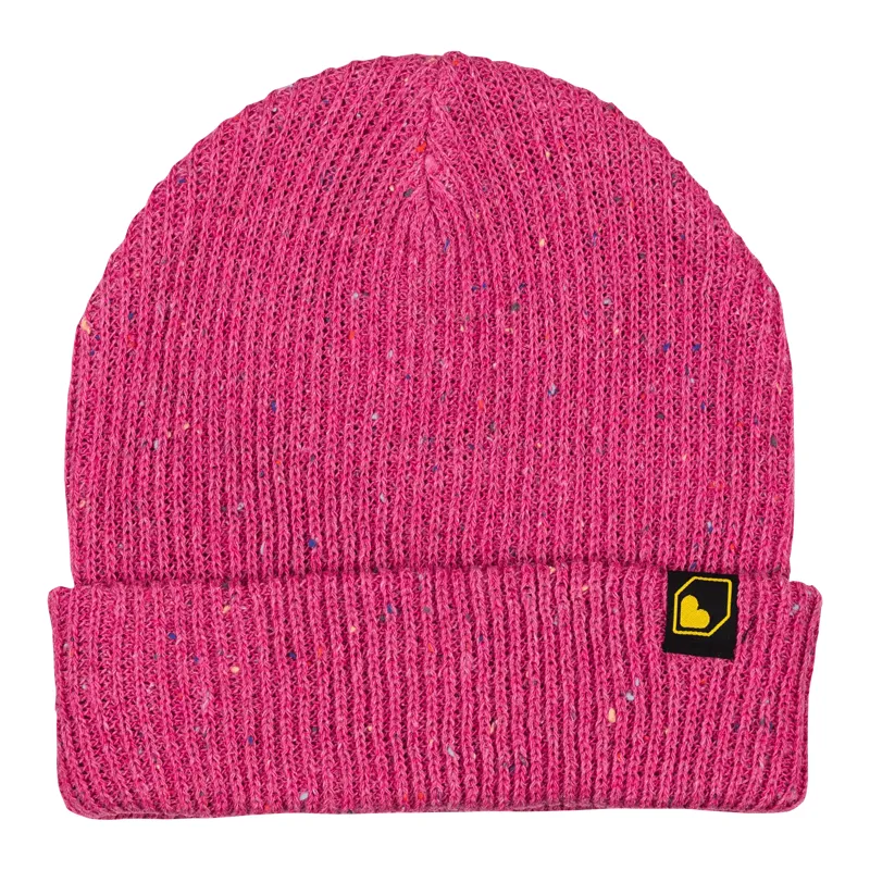 Burgtec Smuggler's Beanie Hat - Fuchsia Speckle