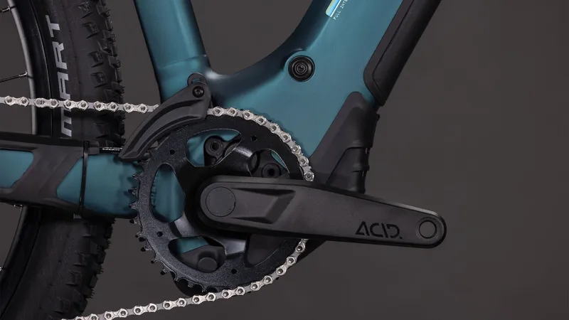 Cube Reaction Hybrid One 600 2026 Electric Hardtail - Royalgreen/Prism-5