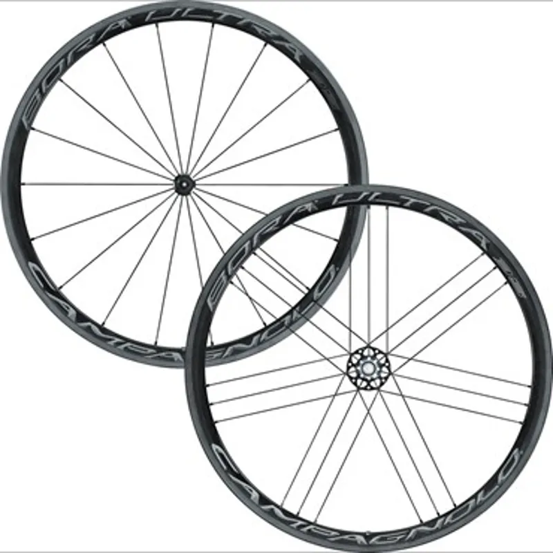 Campagnolo Bora Ultra 35 Dark Label Clincher Road Wheelset - Shimano