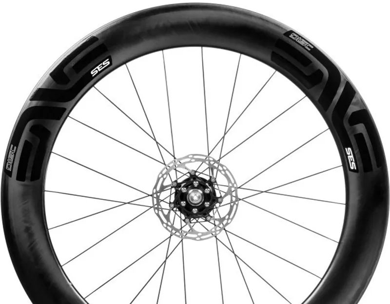 Enve 7.8 SES Clincher Disc Road Rim - Black - Rear 24H-1