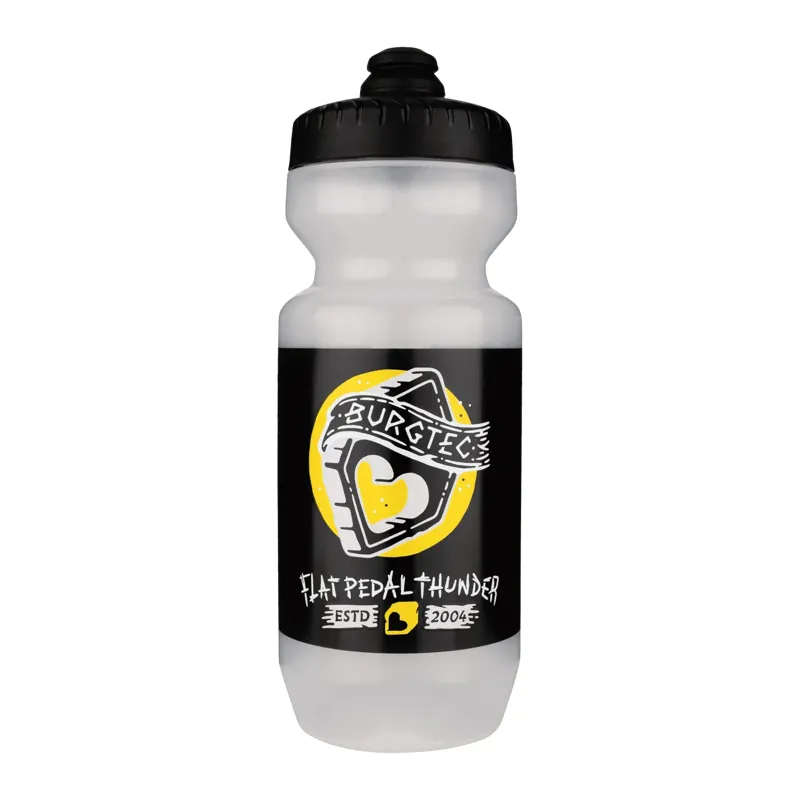 Burgtec Guzzle 650ml Water Bottle - Flat Pedal Thunder