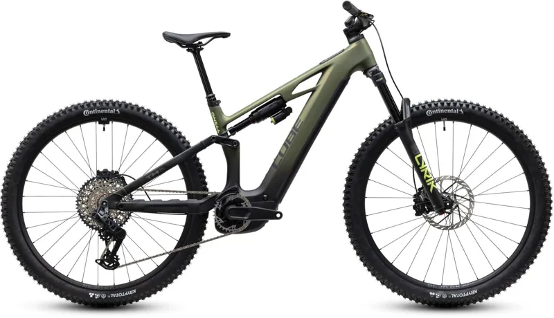 Cube Stereo Hybrid One44 HPC TM 800wh 2027 Electric MTB - Reedgreen