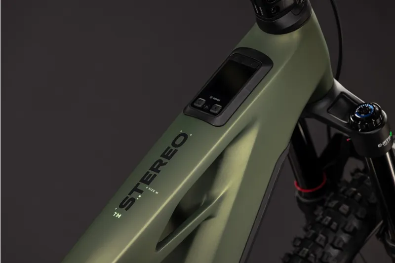 Cube Stereo Hybrid One44 HPC TM 800wh 2027 Electric MTB - Reedgreen-2