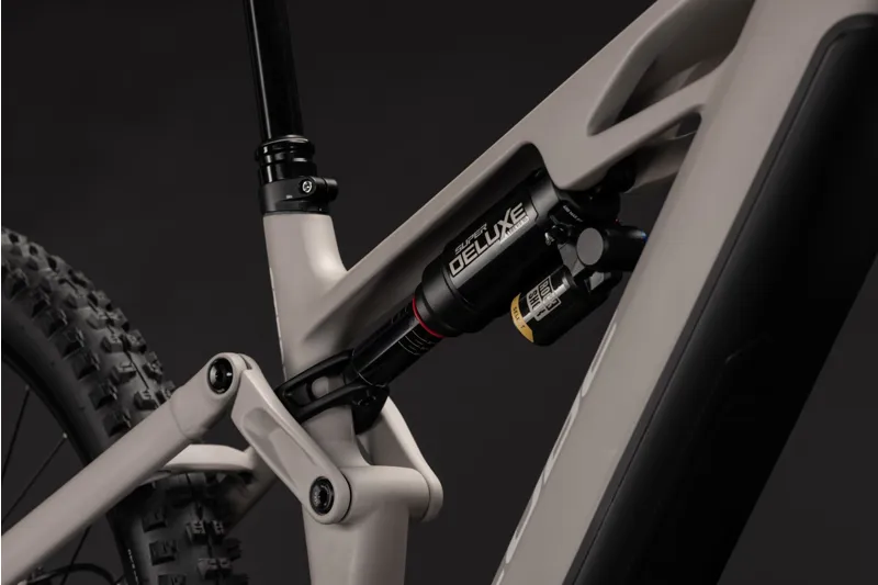 Cube Stereo Hybrid One77 HPC Race 800wh 2027 Electric MTB - Oat Grey-5