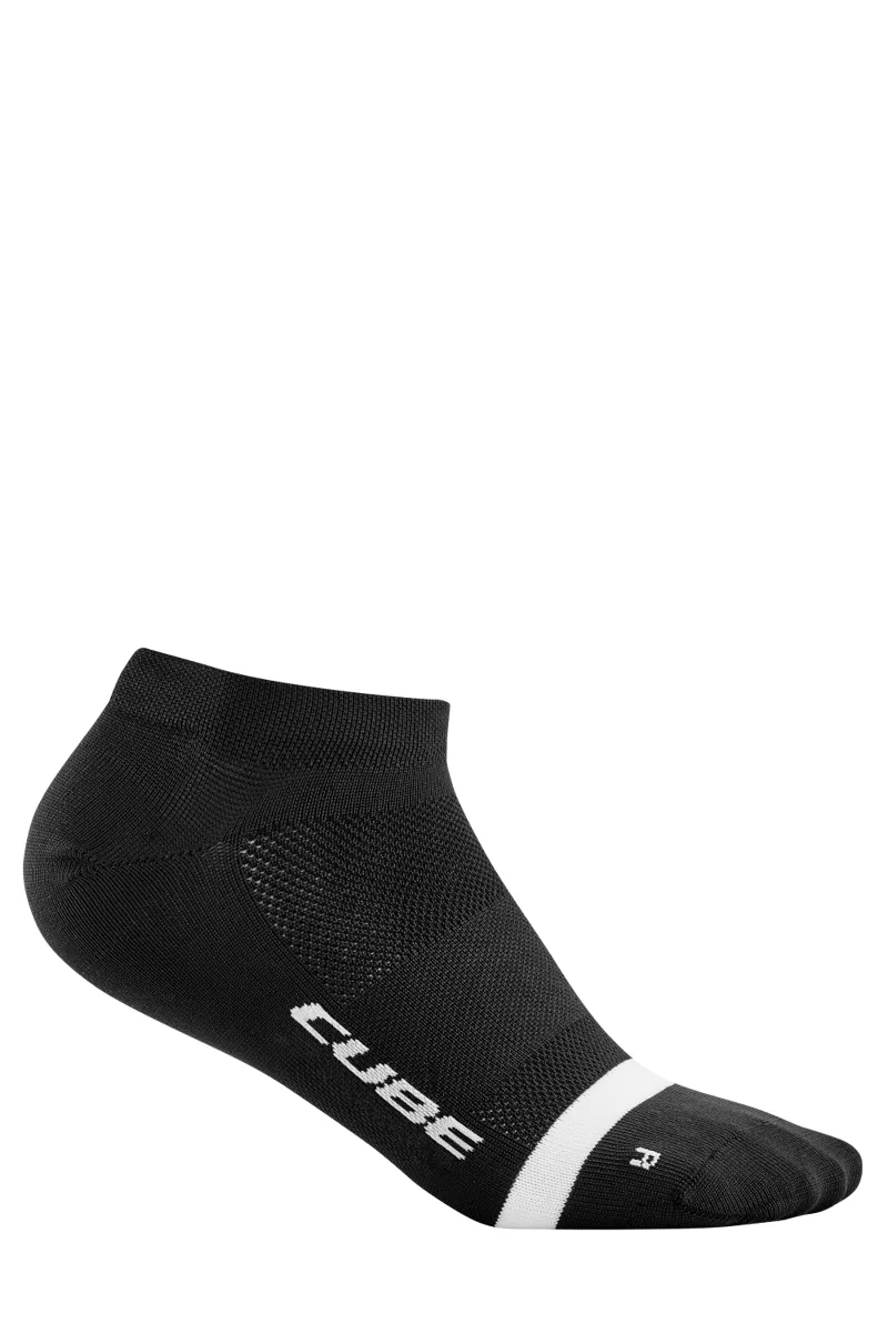 Cube Low Cut Socks - Blackline