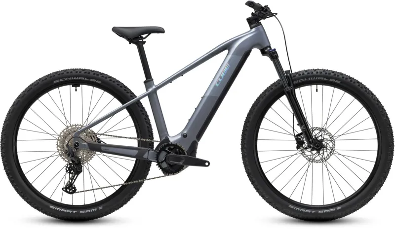 Cube Reaction Hybrid Performance 720wh 2027 Electric MTB - Ash Grey