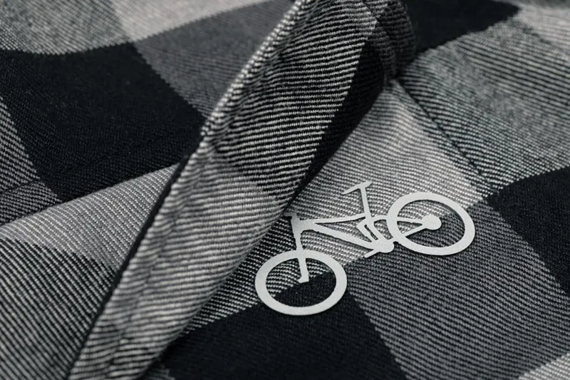 Cube Long Sleeve Work Shirt - Grey Check -3